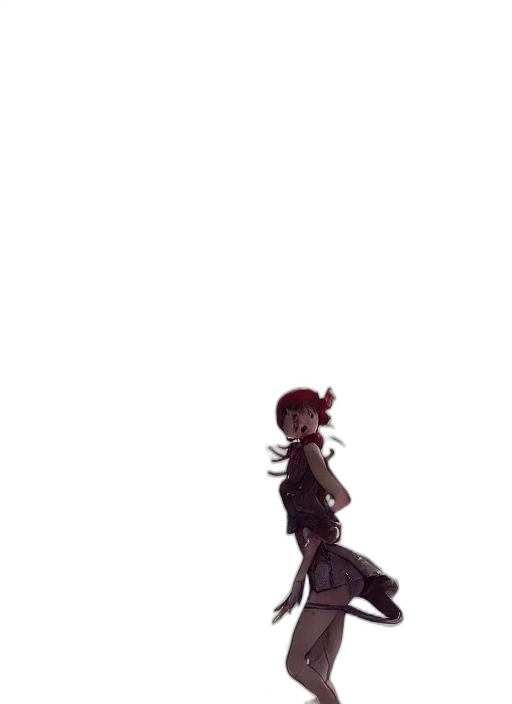 staff, dress, weapon, creature transparent PNG cut-out