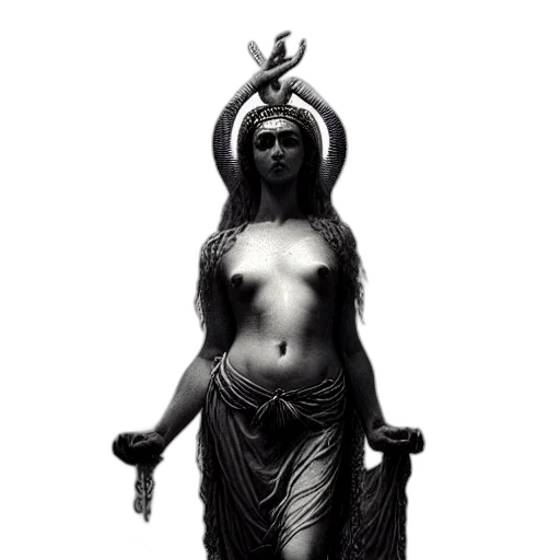 jewelry, crown, dress, staff, fantasy art, concept art, pixel art, 3d render transparent PNG cut-out