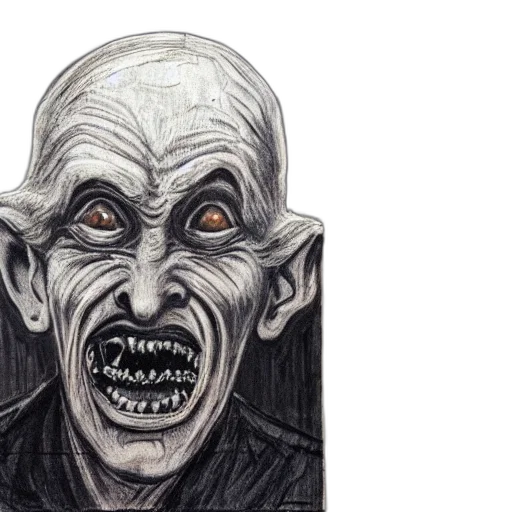 face, creature, mask, concept art transparent PNG cut-out