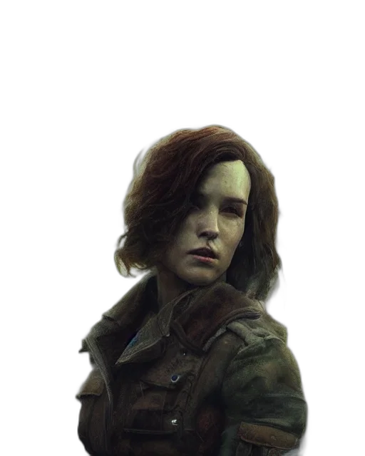 jacket, face, staff, weapon, concept art, photorealistic, fantasy art, pixel art transparent PNG cut-out