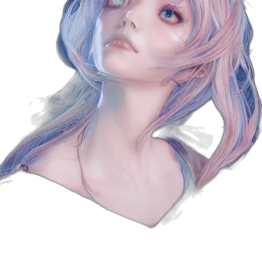 face, mask, creature, hair transparent PNG cut-out