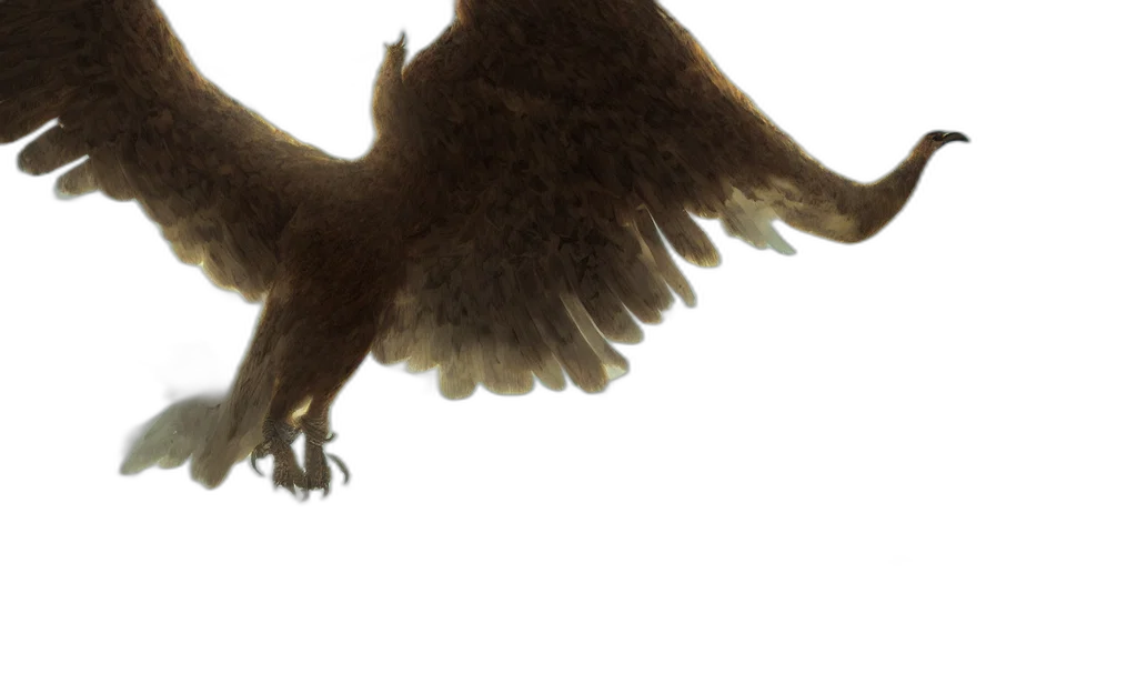 animal, dragon, creature, staff, 3d render, photorealistic, concept art, epic transparent PNG cut-out