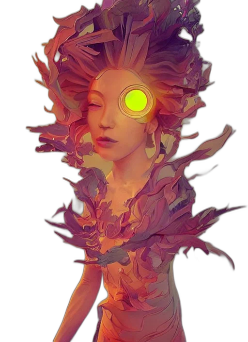 mask, crown, face, dress, fantasy art, concept art, cyberpunk, pixel art transparent PNG cut-out