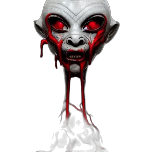 mask, face, creature, staff transparent PNG cut-out