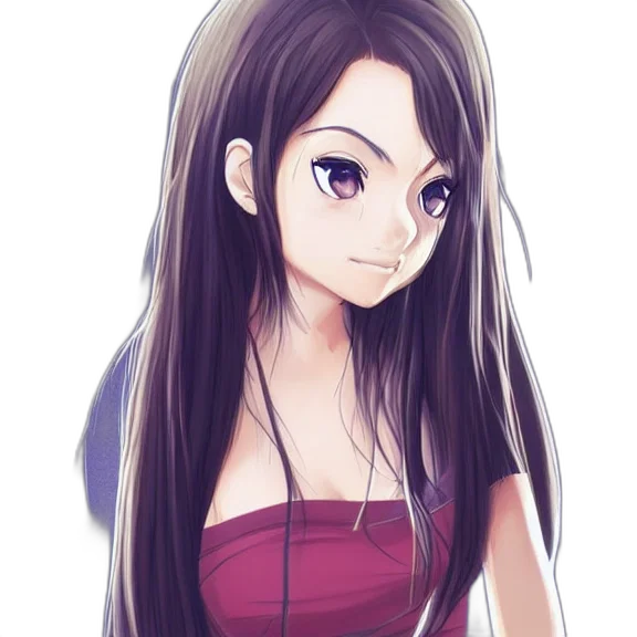 dress, face, staff, jewelry transparent PNG cut-out
