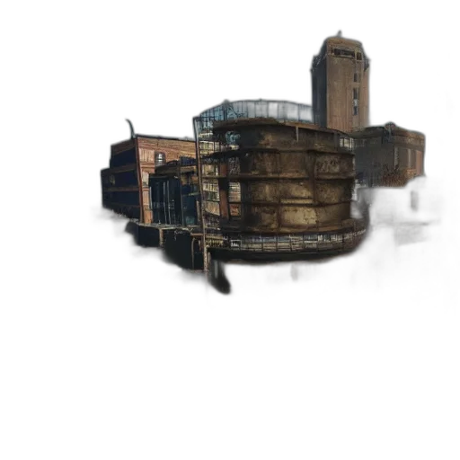 building, furniture, weapon, hat transparent PNG cut-out