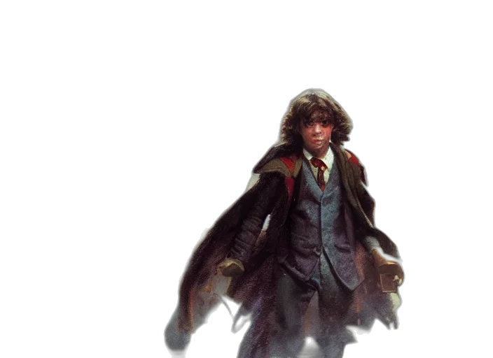 jacket, staff, creature, concept art transparent PNG cut-out