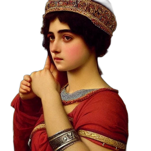 jewelry, dress, face, hat transparent PNG cut-out