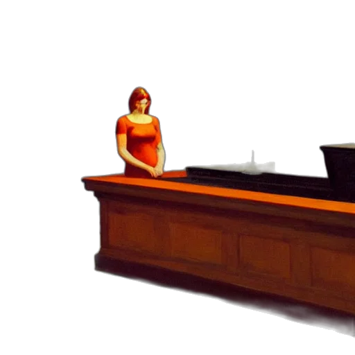 furniture, staff, dress, 3d render transparent PNG cut-out