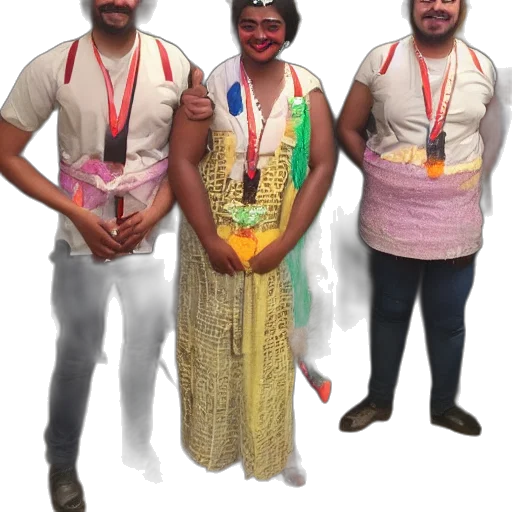 staff, dress, mask, bfdi, contestant transparent PNG cut-out