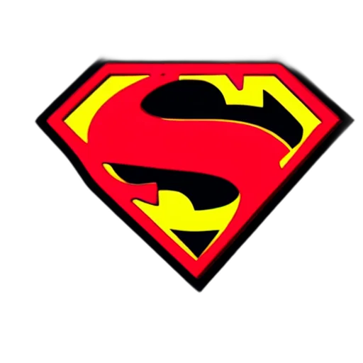 comic book art, 3d render, superhero, logo transparent PNG cut-out
