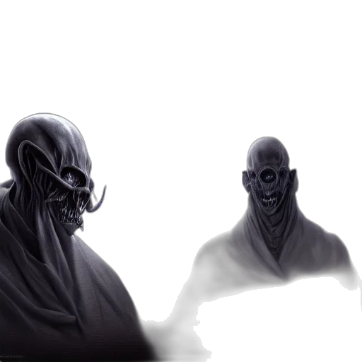 mask, face, creature, concept art transparent PNG cut-out