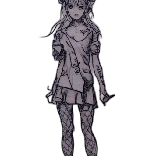 staff, dress, creature, weapon transparent PNG cut-out