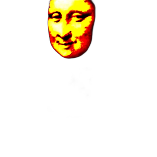 face, mask, crown, robot transparent PNG cut-out