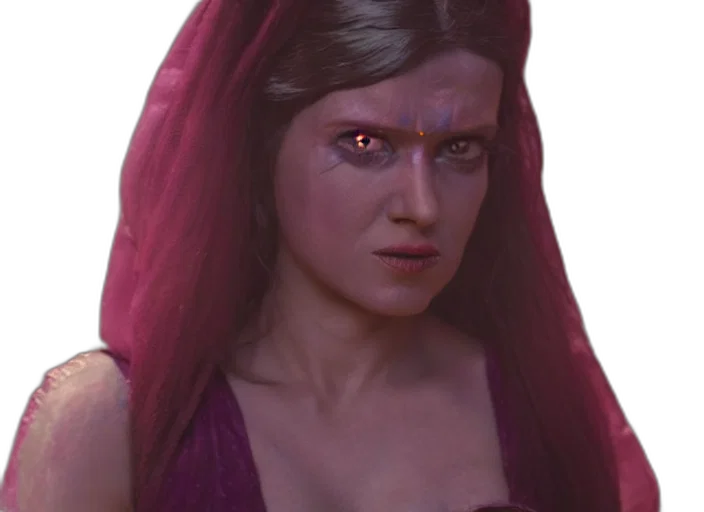 face, mask, creature, concept art transparent PNG cut-out