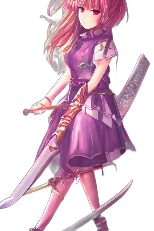 sword, staff, weapon, dress transparent PNG cut-out