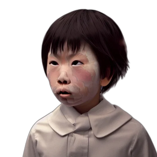 face, mask, creature, robot transparent PNG cut-out