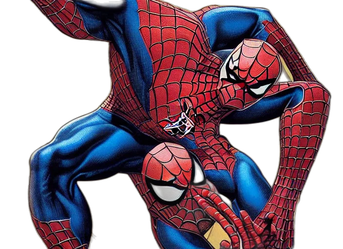 mask, comic book art, concept art, 3d render transparent PNG cut-out
