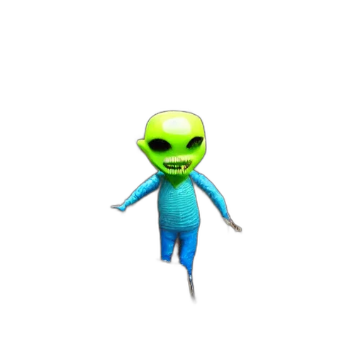 creature, robot, staff, animal, 3d render, concept art, pixel art, fantasy art transparent PNG cut-out