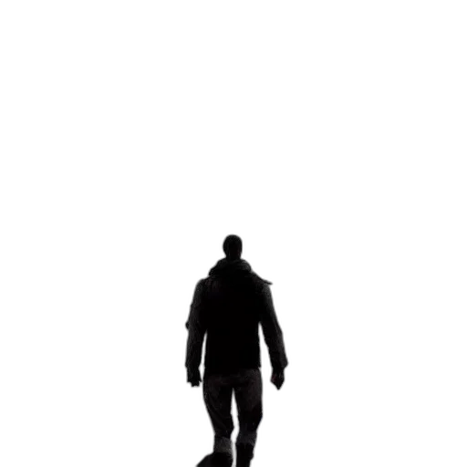 jacket, robot, staff, creature transparent PNG cut-out