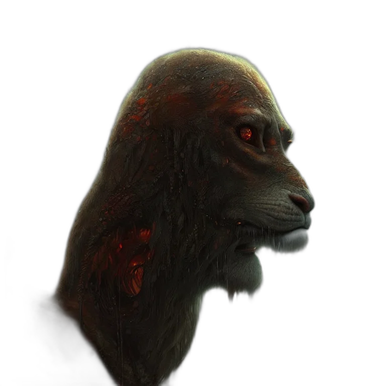 creature, mask, animal, face transparent PNG cut-out