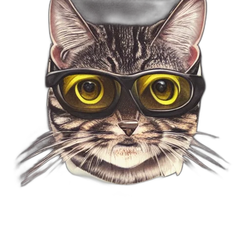 hat, mask, staff, animal, photorealistic, cartoon, concept art, comic book art transparent PNG cut-out