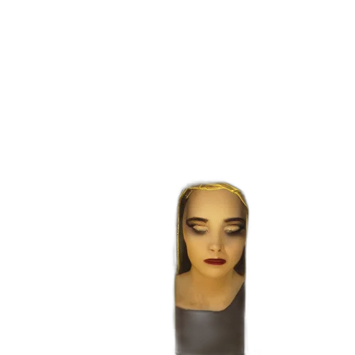 bottle, face, jewelry, dress transparent PNG cut-out