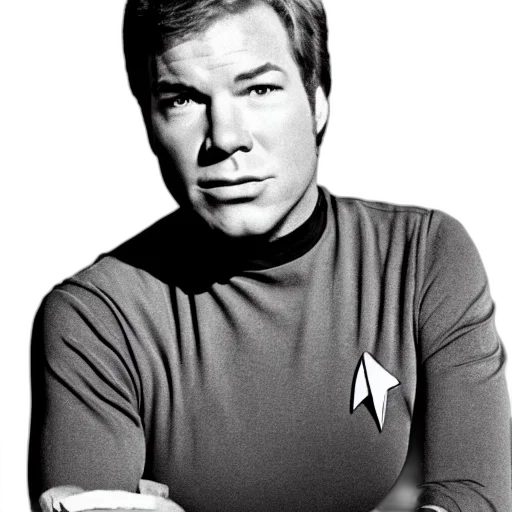 staff, young, female, william, shatner, captain, kirk, star transparent PNG cut-out