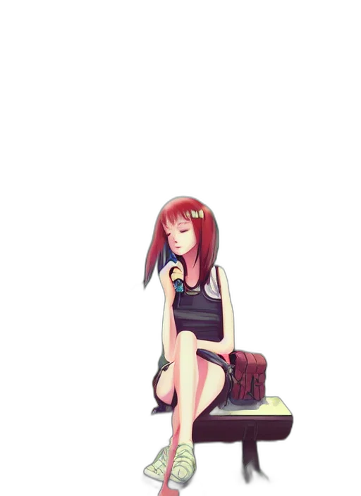 dress, staff, robot, weapon transparent PNG cut-out