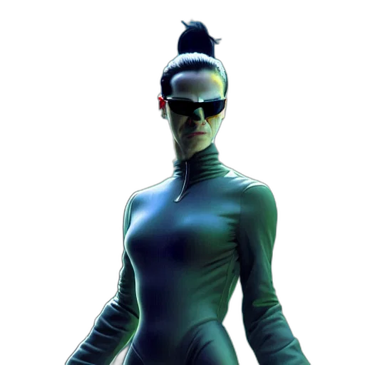 robot, mask, dress, staff transparent PNG cut-out