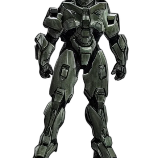 robot, weapon, concept art, 3d render, pixel art, comic book art, green, monochrome transparent PNG cut-out