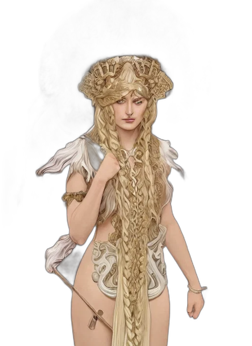 dress, dragon, fantasy art, concept art transparent PNG cut-out