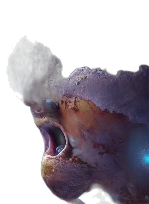 mask, face, creature, hair transparent PNG cut-out