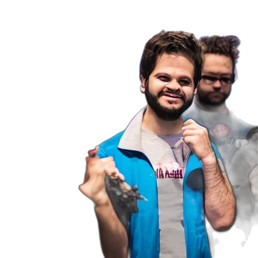 staff, jacket, weapon, robot transparent PNG cut-out