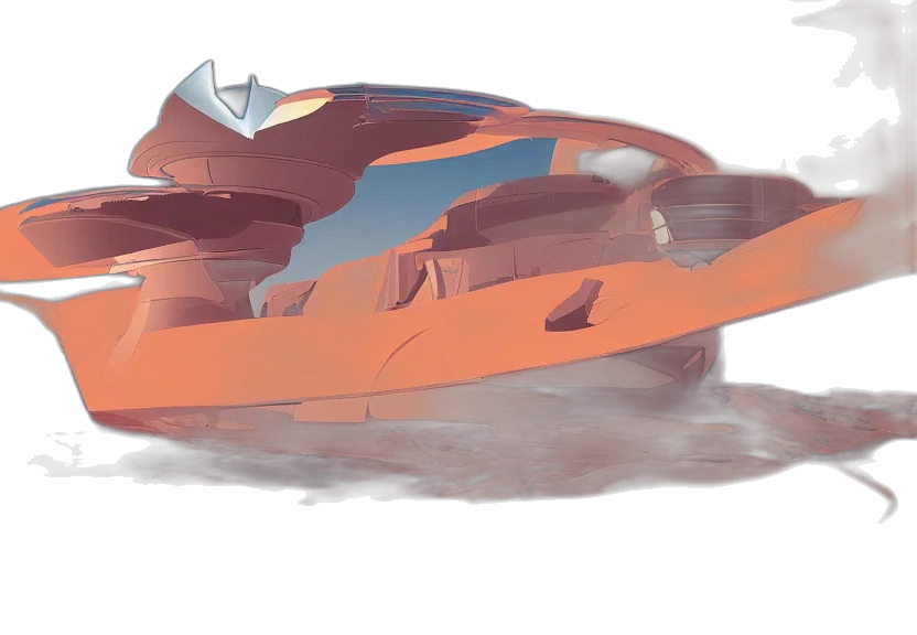 car, weapon, robot, concept art transparent PNG cut-out