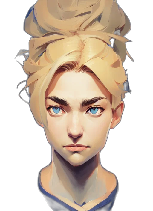 face, crown, mask, staff transparent PNG cut-out