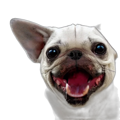 animal, face, creature, staff, photorealistic, 3d render, ugly, dog transparent PNG cut-out