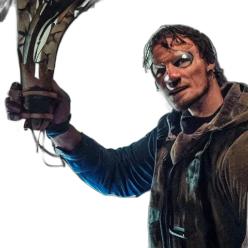 staff, weapon, mask, concept art, yannic, kilcher, bane, giving transparent PNG cut-out