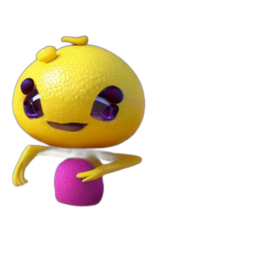 robot, staff, creature, animal, 3d render, concept art, vaporwave, pixel art transparent PNG cut-out
