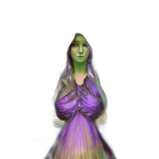dress, face, creature, mask, fantasy art, concept art, 3d render, pixel art transparent PNG cut-out