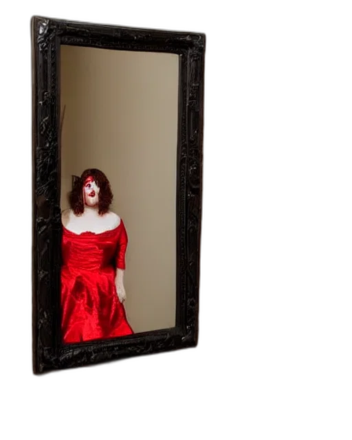 dress, mask, face, furniture, photorealistic, concept art, oil painting, 3d render transparent PNG cut-out