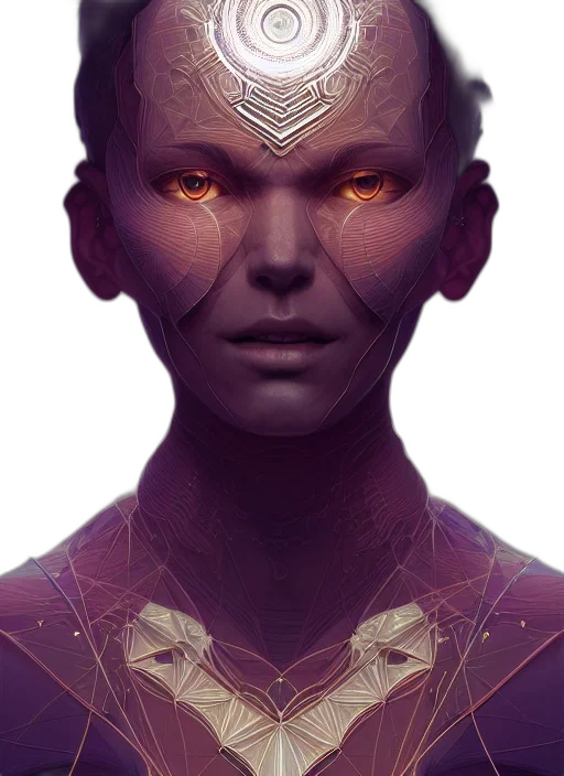 face, mask, jewelry, robot, fantasy art, concept art, cyberpunk, comic book art transparent PNG cut-out