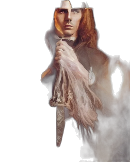 staff, sword, face, dress, fantasy art, concept art, photorealistic, comic book art transparent PNG cut-out