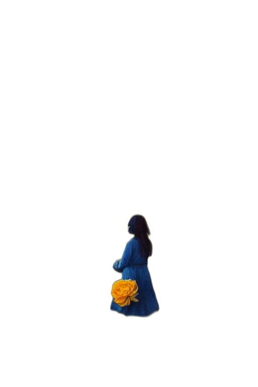 dress, umbrella, jacket, staff, pixel art, 3d render, concept art, photorealistic transparent PNG cut-out