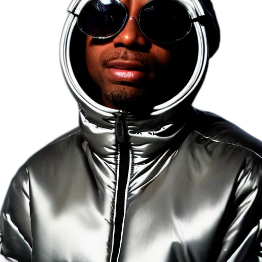 jacket, robot, face, photo transparent PNG cut-out