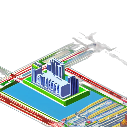 3d render, new, york, city transparent PNG cut-out