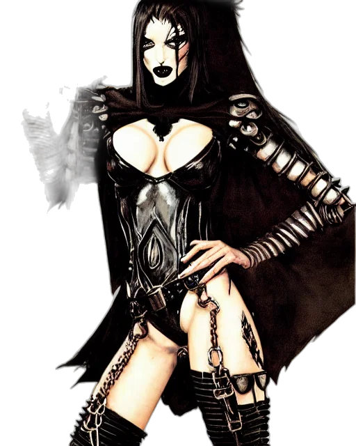 comic book art, fantasy art, concept art, cartoon transparent PNG cut-out