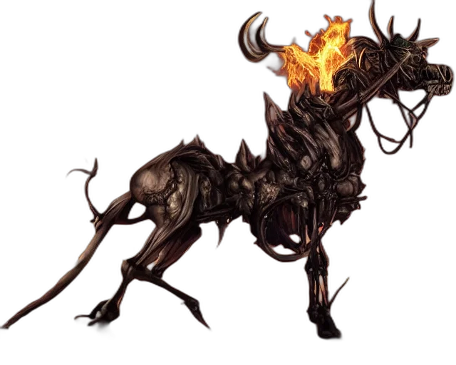 dragon, creature, animal, staff transparent PNG cut-out