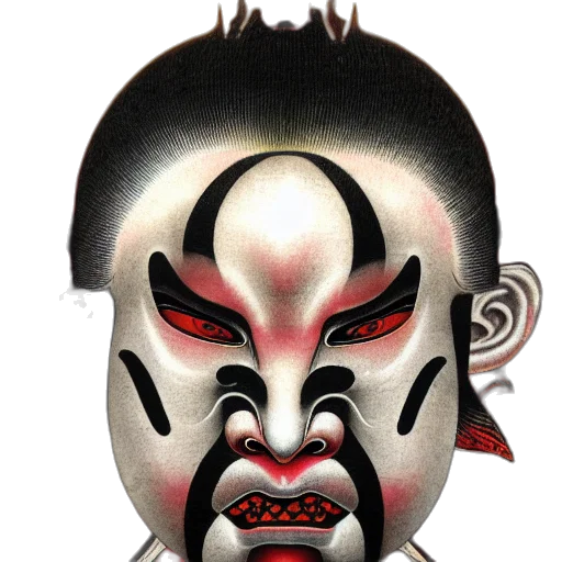 mask, face, staff, photorealistic transparent PNG cut-out