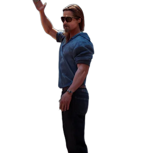staff, jacket, shoes, weapon transparent PNG cut-out